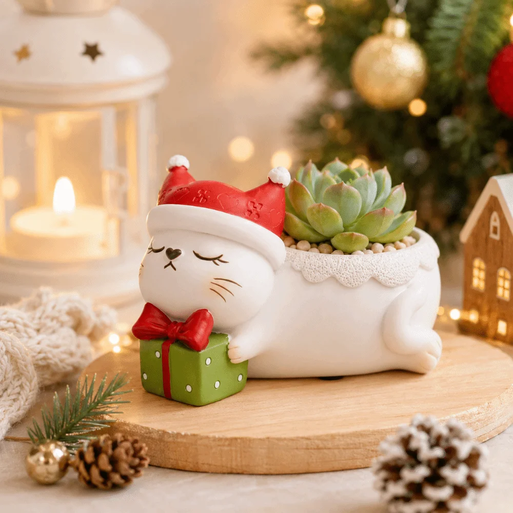 Storage Box Dog Flower Pot Desktop Ornaments Tortoise Plant Holder Funny Rabbit Flowerpot Office Decor