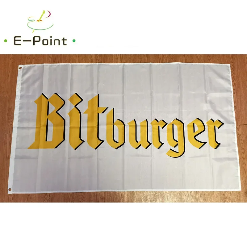 Bitburger Beer Flag 3ft*5ft (90*150cm) Size Christmas Decorations for Home Flag Banner Indoor Outdoor Decor BER8