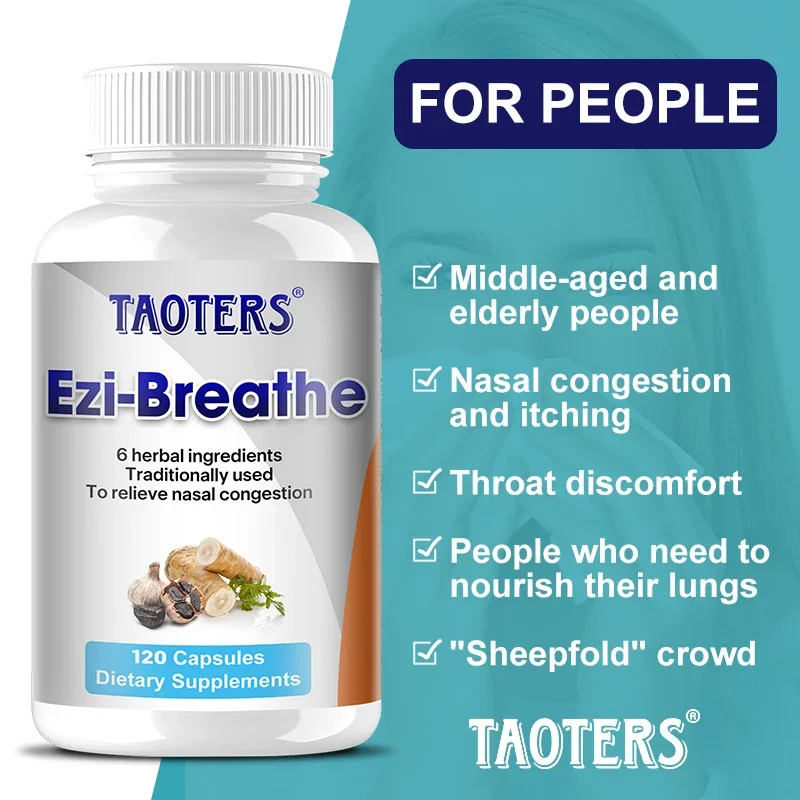 Nettoyage détox pour les poumons - Soutient la santé bronchiale et respiratoire, favorise le nettoyage et la détoxification des poumons - 120 gélules