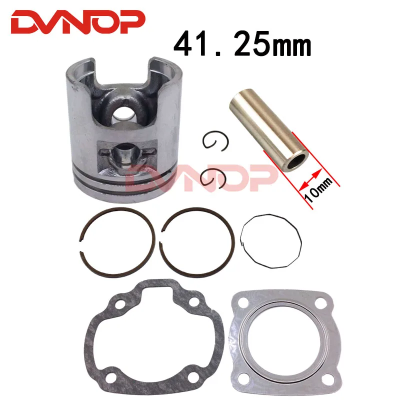 2-stroke motorcycle engine Accessories AG50 AD50 Piston ring Components Piston diameter 41mm pin 10mm