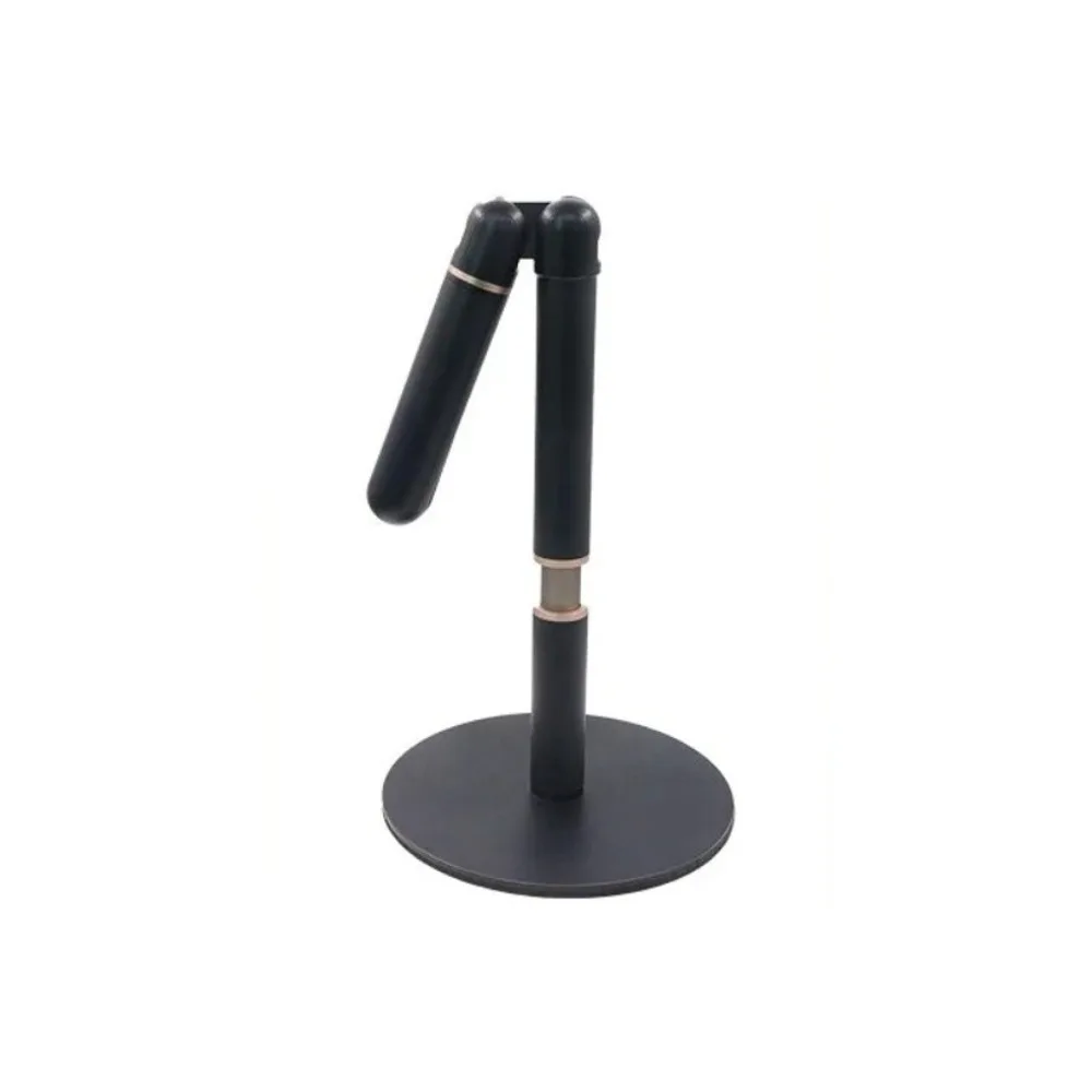 

Multi-Angle Rotatable Desktop Phone Holder with Clip Height Adjustable Video Phone Holder Durable Heavy Duty for 4.7-7in Device