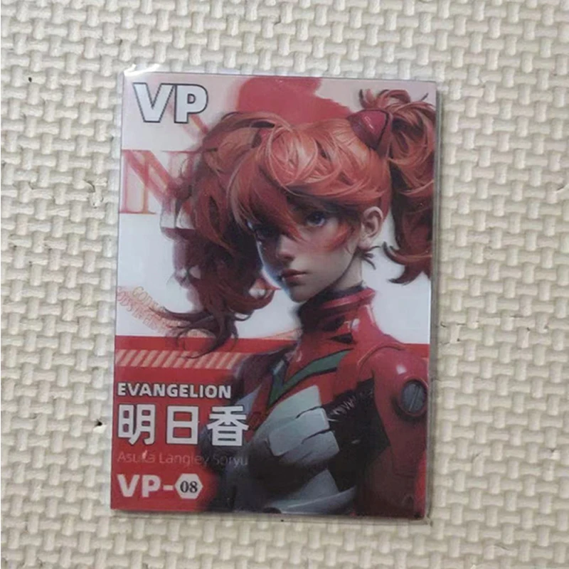 Anime EVA NEON GENESIS EVANGELION Ayanami Rei Asuka Langley Soryu Mari Makinami Illustrious collection card Entertainment toys