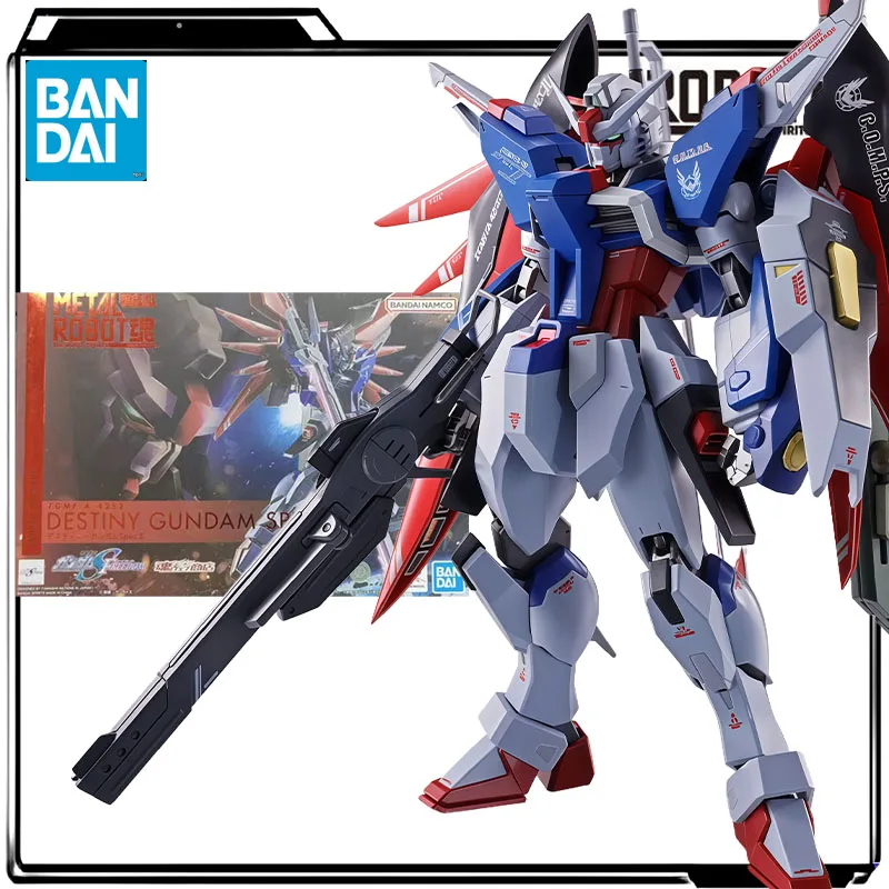 

Bandai натуральная аниме-фигурка THE ROBOT SPIRITS ZGMF/A-42S2 Destiny Gundam Spec II 140 мм, экшн-фигурки, игрушки для мальчиков, подарок для детей