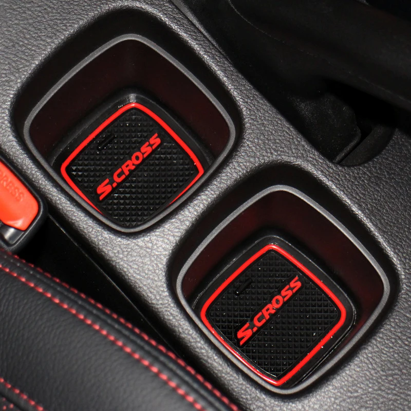 Auto Tür Innere Slot Matten Zubehör Für Suzuki SX4 S Kreuz S-Kreuz 2014-2023 Anti-Slip tor Slot Matte Tür Nut Tasse Pad Untersetzer – Detail 4