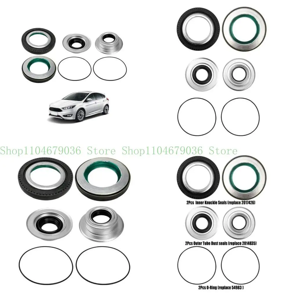 

652f Удобный передние оси вакуумные уплотнения набор металлических передних оси набор для 05-14