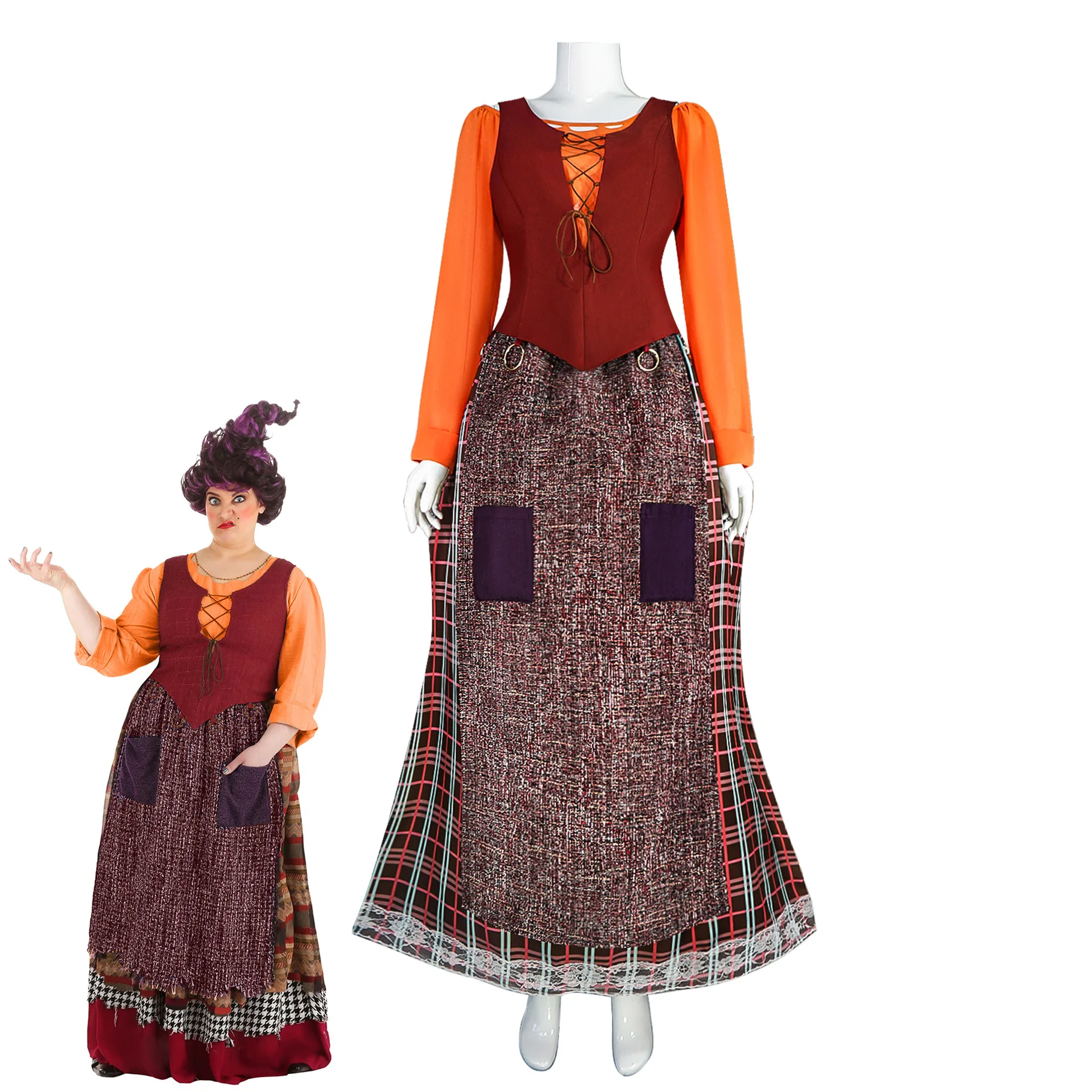

Amazon Cross-border Hit Mary Sanderson Cosplay Clothing