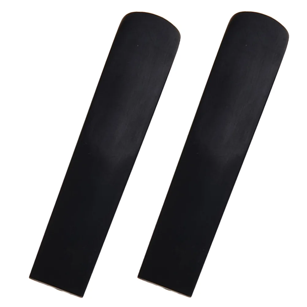 2pcs Resin Clarinet Sturdy Strength 2 5 Woodwind Synthetic Resin Reeds Parts Traditional Flat Clarinet Reeds Woodwind Clarinet