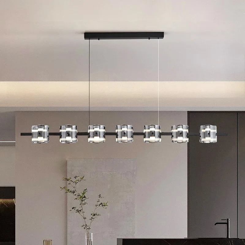 Modern LED Pendant Lights para sala de jantar, Iluminação interior Lâmpada do teto, Pendurado Luz, Lustres para sala de estar, Iluminação