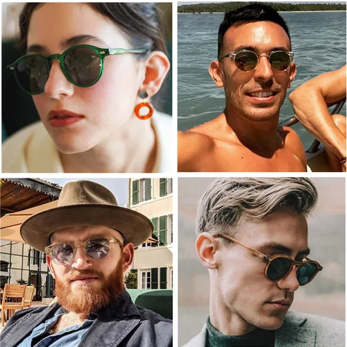 Imagen 2 del producto Nuevas gafas De Sol polarizadas De moda para mujer, gafas De diseño De marca De lujo Vintage, gafas De Sol clásicas con espejo, gafas femeninas para hombre