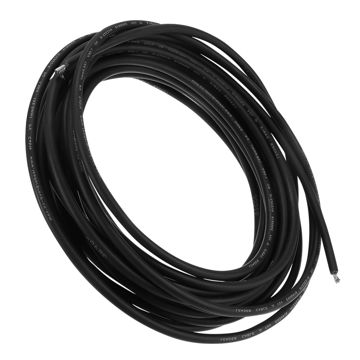 

4mm2 Power Extension Cords Solar Energy Plug Adapter Heavy Wire Low Smoke Halogen Free Flame Retardant Safe Material Durable