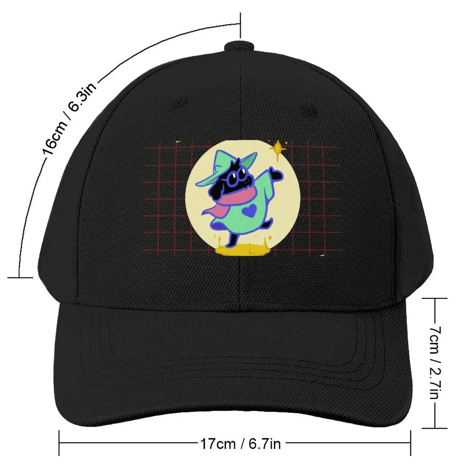 Ralsei Pacify Baseball Cap Snapback Cap Hat Beach Designer Hat Women's Men's