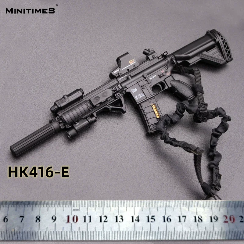 1/6 minimes HK416 M4 fucile d'assalto modello di arma in plastica accessori per soldati figura giocattoli