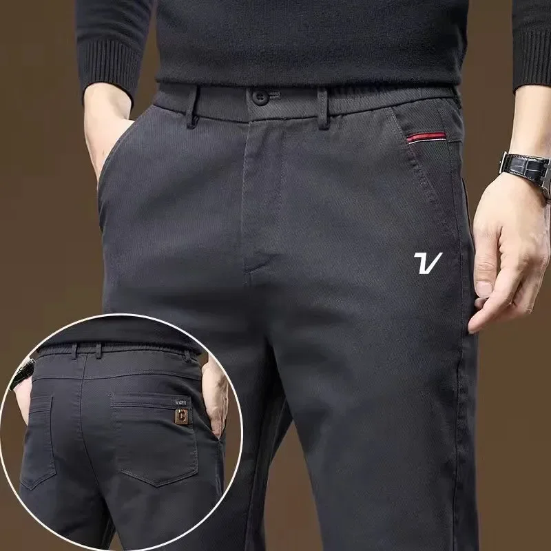 Autumn Golf Wear Men 2024 New Casual Pants Luxury Cultivate Oneself Straight Pants High Quality Golf Pants 2024 golf wear new