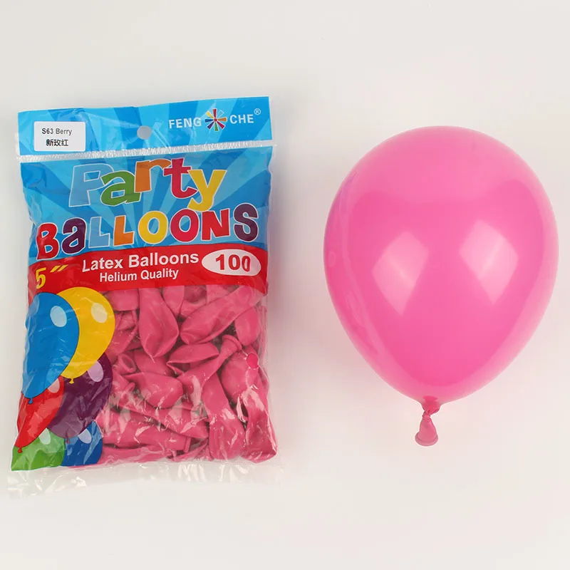 1Set Rose Red Pink Gold Balloons Garland Arch Kit Princess Birthday Balloons Wedding Girl 1st Baby Shower Party Decorations