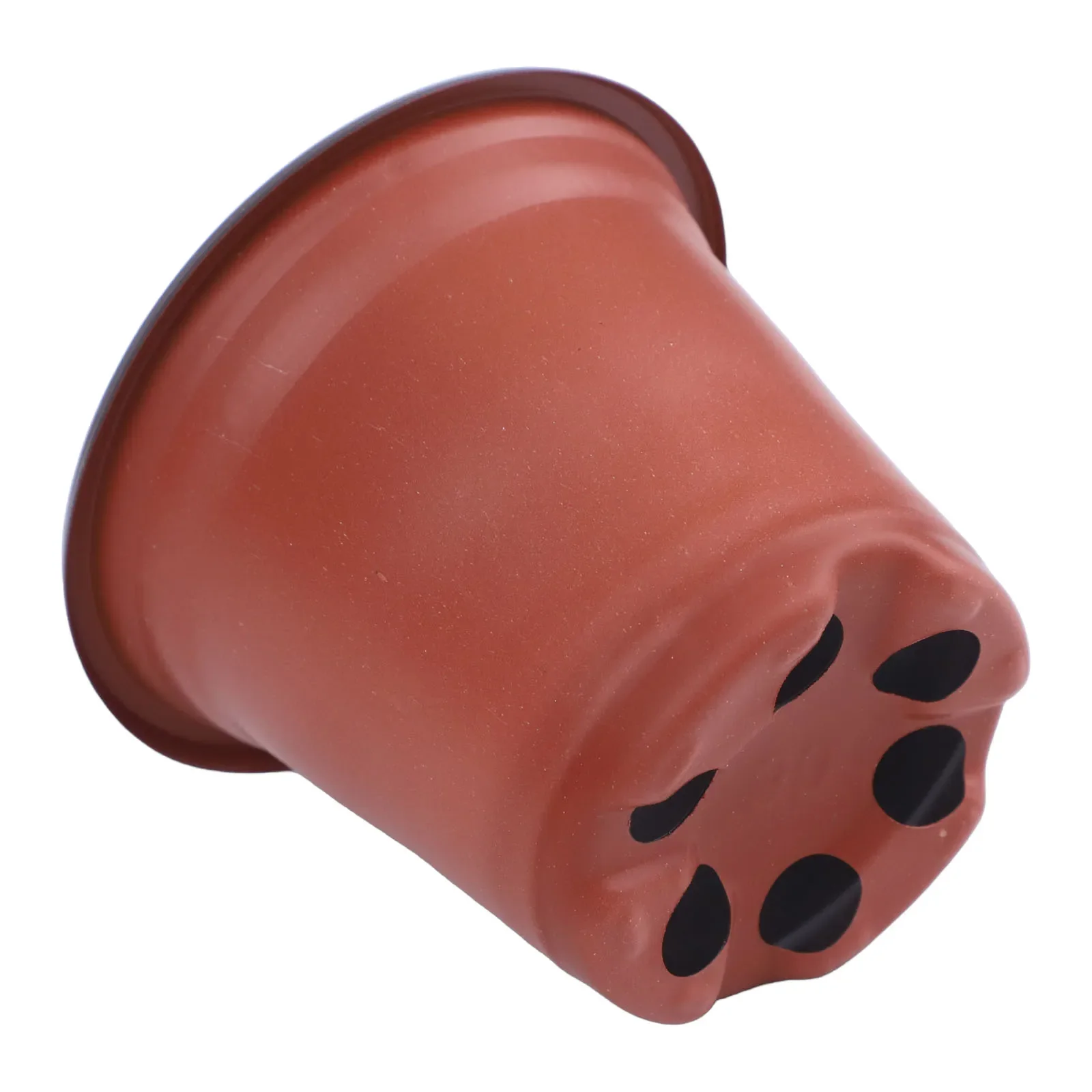 

Set Flower Pot 100pcs 9*6*8cm Balanced Drainage Containers Garden Plastic Pots Newest Accessories High Quality