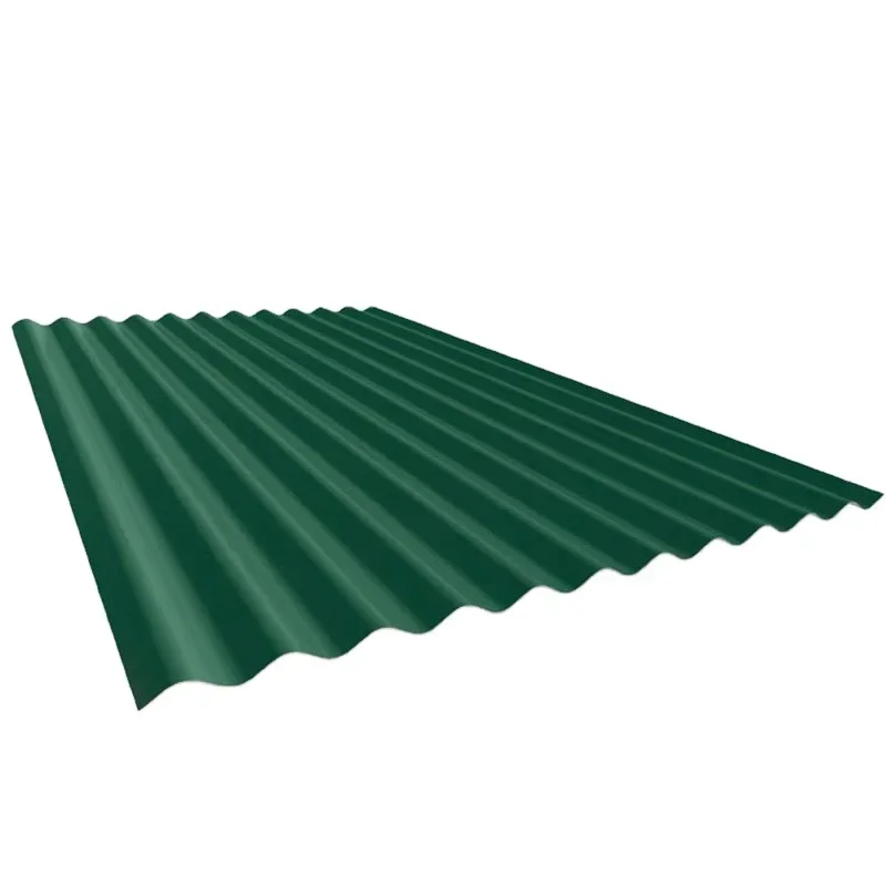 Cheap Metal Z80 Ral5015 0.6mm Thick Prepainted Corrugated Steel PPGI Sheet Corrugated Steel Roofing Sheet