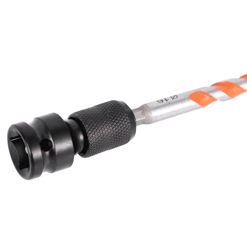 Abridor de agujeros para carpintería, broca de rosca larga, lote de viento, mango hexagonal, cerradura de puerta de madera larga, herramienta de perforación de plástico