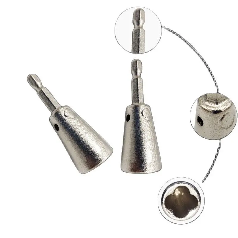 Rapidamente Twister 1.5-6 Quadrado 2-6 Way Twister Fio Ferramentas de Torção 6mm Hexagonal Handle Electricista Fio para Drivers De Broca De Poder