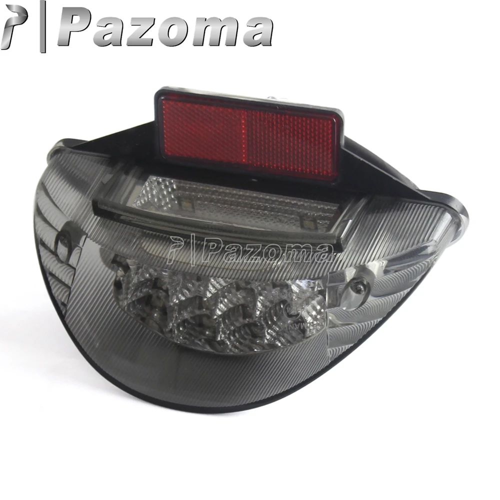 دراجة نارية LED ضوء الفرامل E4 Emark الضوء الخلفي لسيارات BMW F650 GS ST F800S R1200R R1200 GS ADV الخلفية لوحة ترخيص مصباح المؤشر 12 فولت