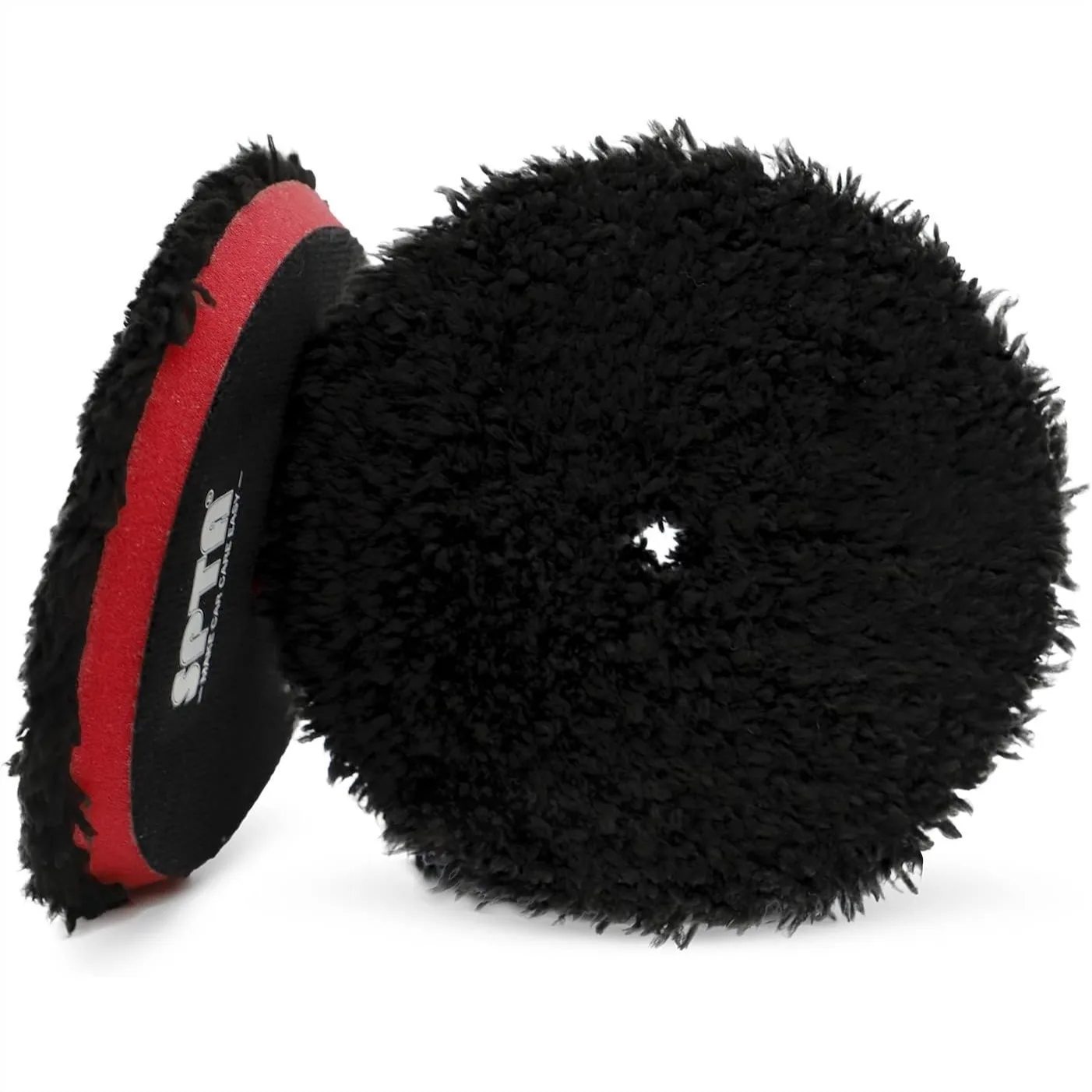 

Microfiber Polishing Pad, 2Pcs 6Inch Superfine Microfiber Cutting Finishing Disc with Hook & Loop Backing for Car Buffer