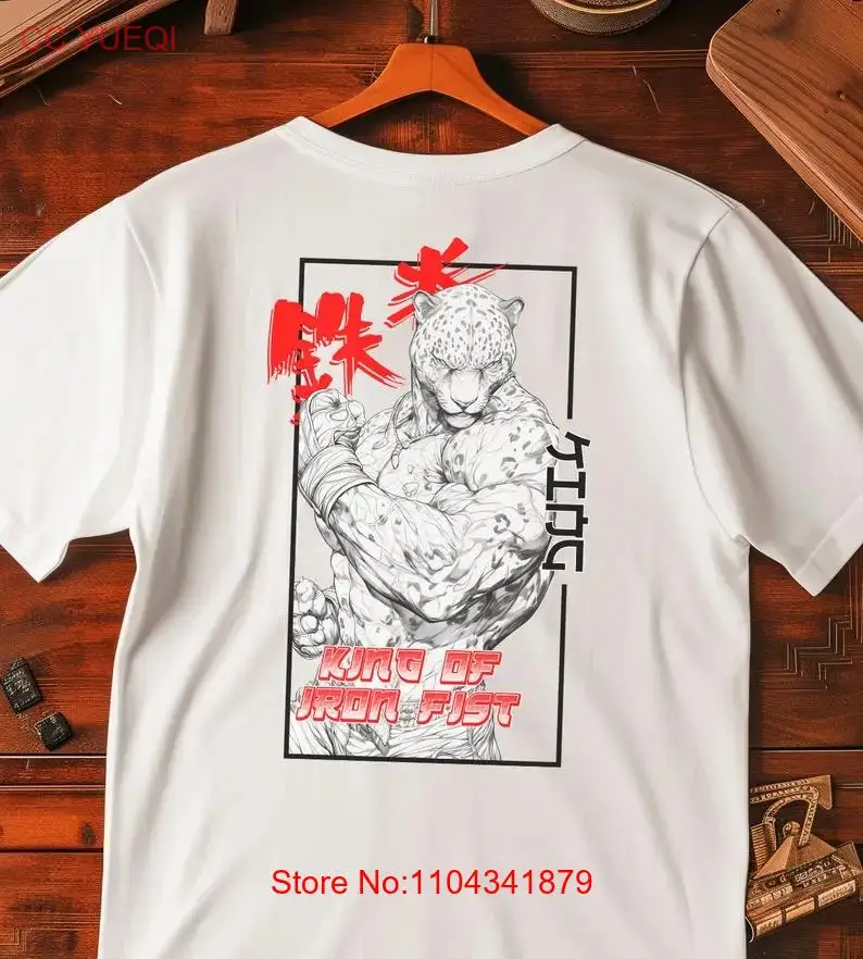 TEKKEN King Anime T Shirt Men's Game Gaming Streetwear s for Gamers Stylish Japanese long or short sleeves