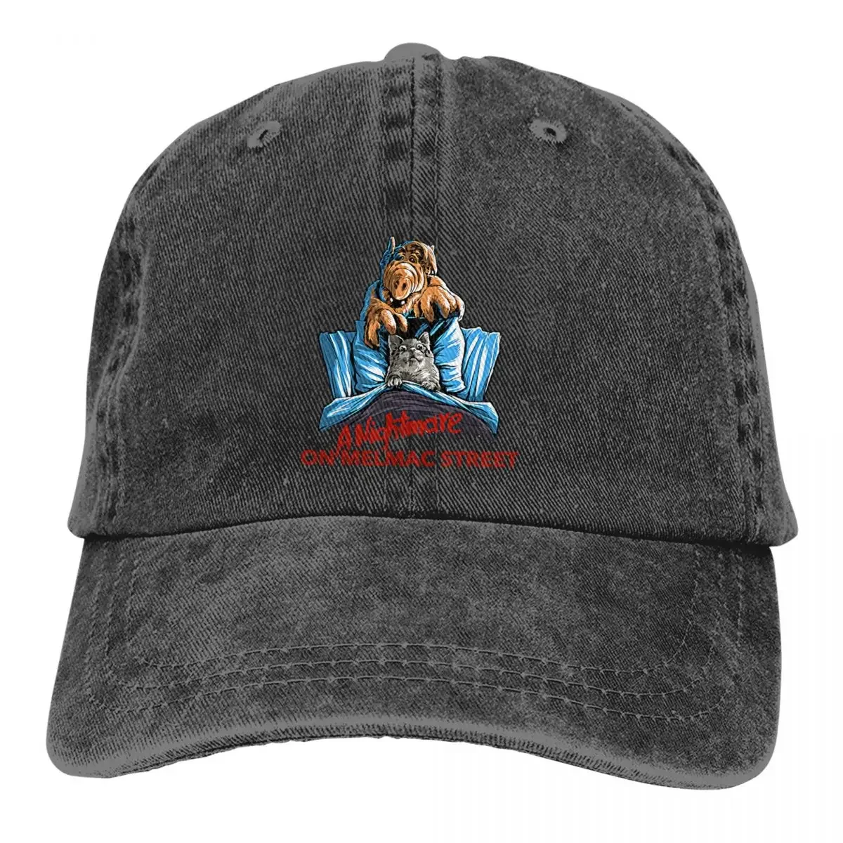 Hip Hop Funny Men's Baseball Cap ALF The Animated Series TV Nightmare On Melmac Trucker Snapback Caps Dad Hat Golf Hats