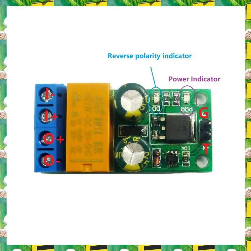 3C Electron DC5V 2A Self-Locking Bistable Reverse Polarity Controller Relay Module DR55B01 Motor Forward/Reverse Controller Boar
