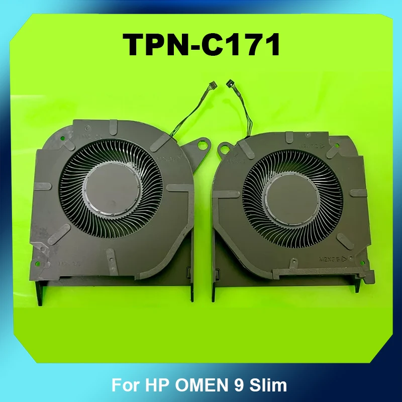 Ventilador de refrigeración interno de repuesto para portátil HP OMEN 9 Slim TPN-C171 Gaming Notebook