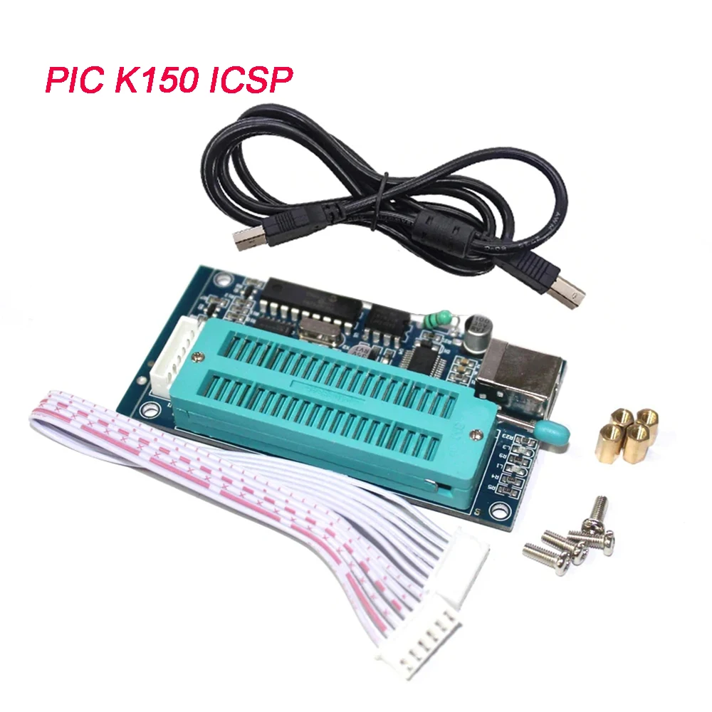 

For Arduino PIC K150 ICSP Programmer USB Automatic Microcontroller Development Board Programming Tool ICSP Cable