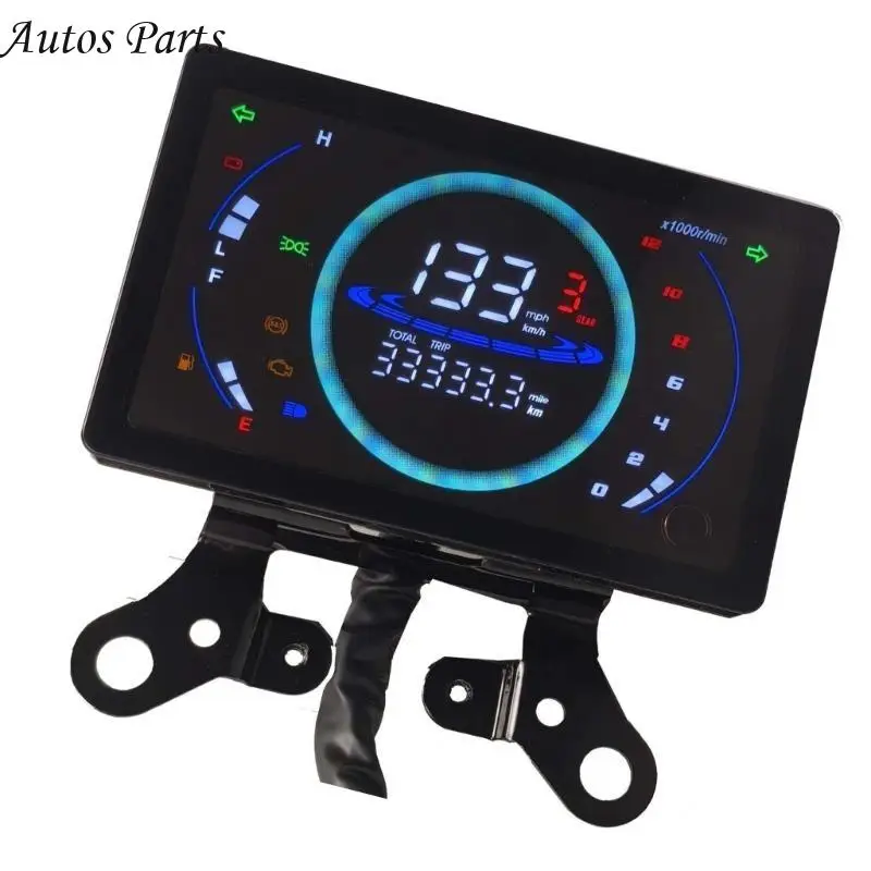 

57BA Digital Speedometer Odometer Meter для 150 см150 мотоцикл водонепроницаемый
