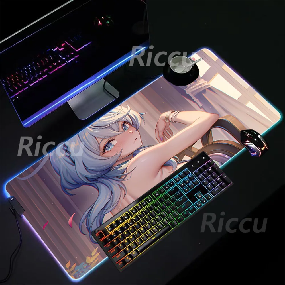 Many people like it Azur Lane Amau Ako Best Sellers HD printing mat RGB Mouse Pad Desktop game XXL games accessories mouse pad