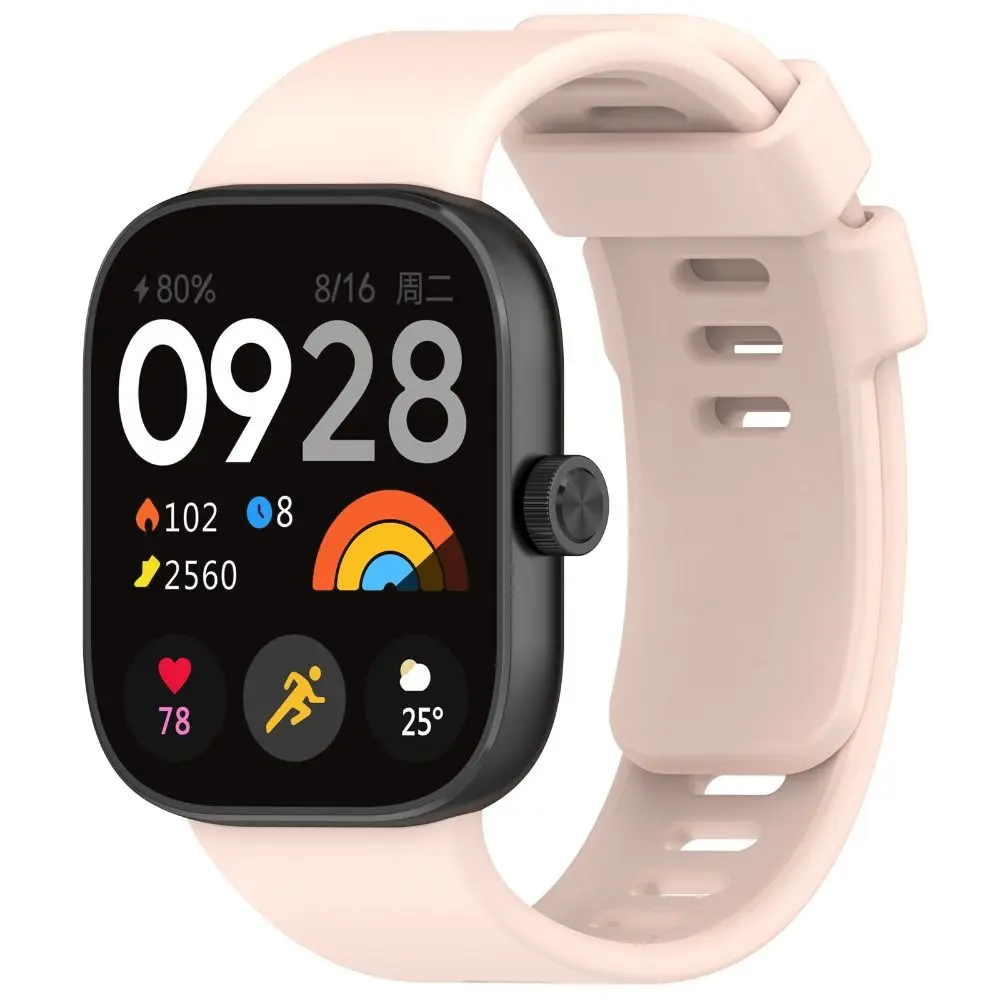 سوار ساعة بديل ناعم من السيليكون لساعة Redmi Watch 4