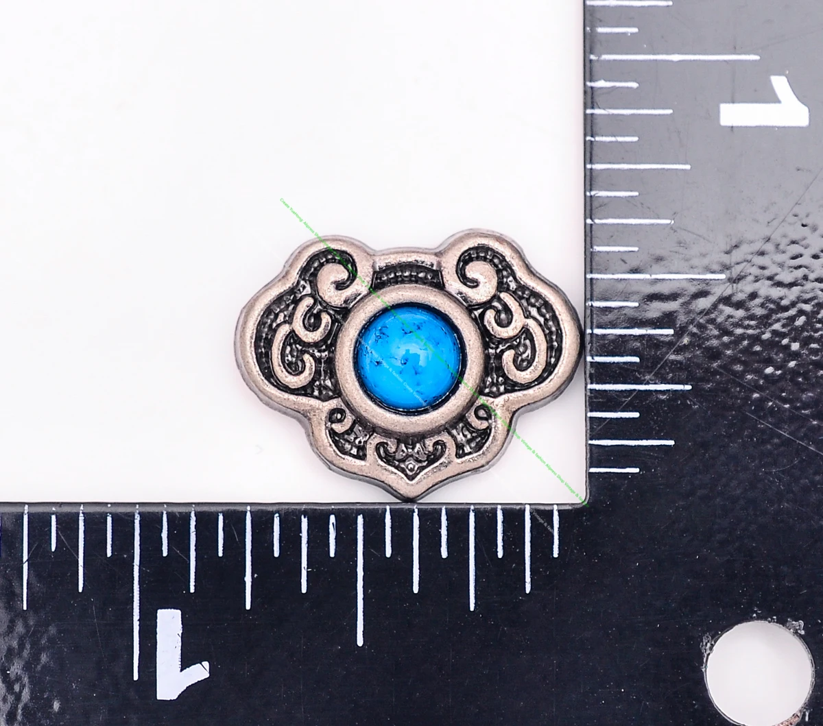 10Pcs 15*20mm Vintage Decoration Purse Leathercraft Collar Accessories Conchos DIY Handcraft leather Screw Back Wallet Buckle