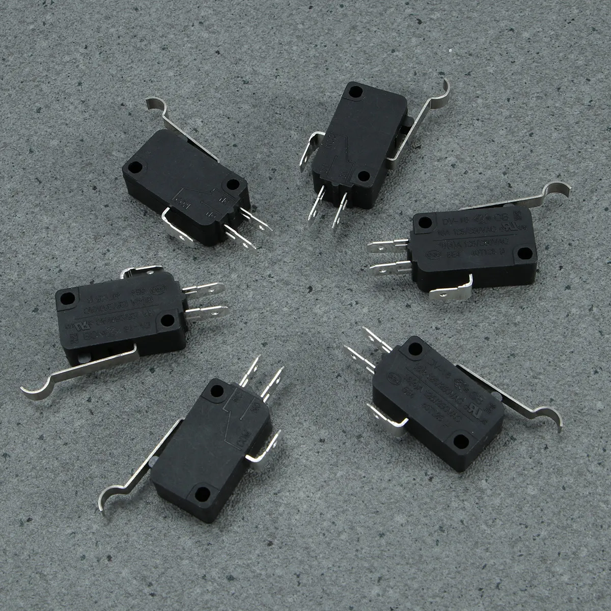 12 pcs Micro Switch Pin Type Package 3 Long Hinge Lever Waterproof Momentary Push Button For Home Appliance Electric Equipment - view 6