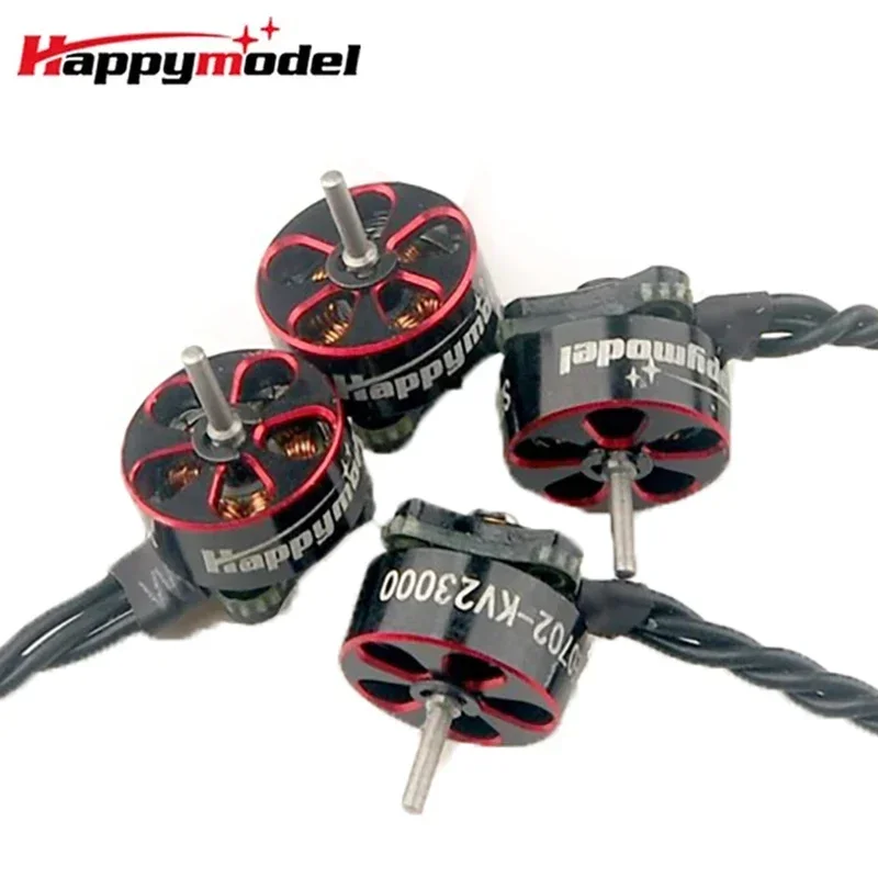 4PCS HappyModel SE0702 28000KV 26000KV 2300KV 1S Brushless Motor for RC FPV Freestyle 65mm 75mm Tinywhoop Drones Mobula6