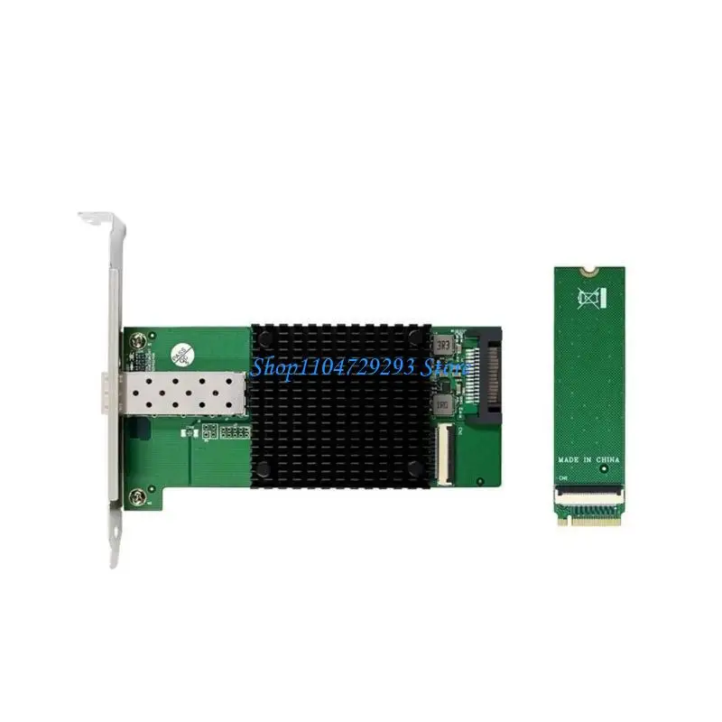 بطاقة شبكة Y2GD PCIE بسرعة 10 جيجابت NIC JL82599EN Chip، منفذ SFP+ فردي، PCIExpress