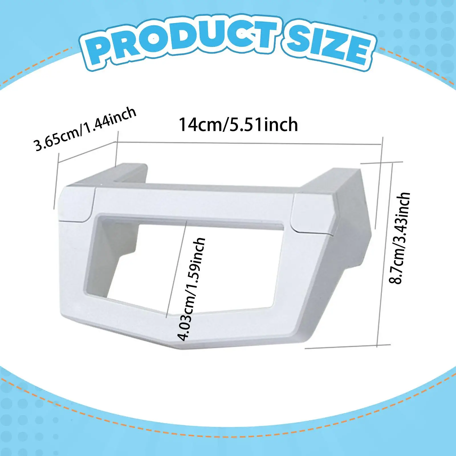 مقبض RV سهل التركيب مع البراغي والصواميل النايلون تحمل 120 كجم ملحق RV مقبض سحب جانبي لصندوق التوزيع