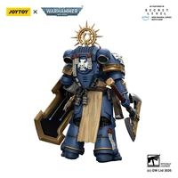 JOYTOY Warhammer 40K 1/18 Space Marines 2 Action Figure Ultramarines Metaurus with Power Axe, Stormshield and Plasma figures Toys 3