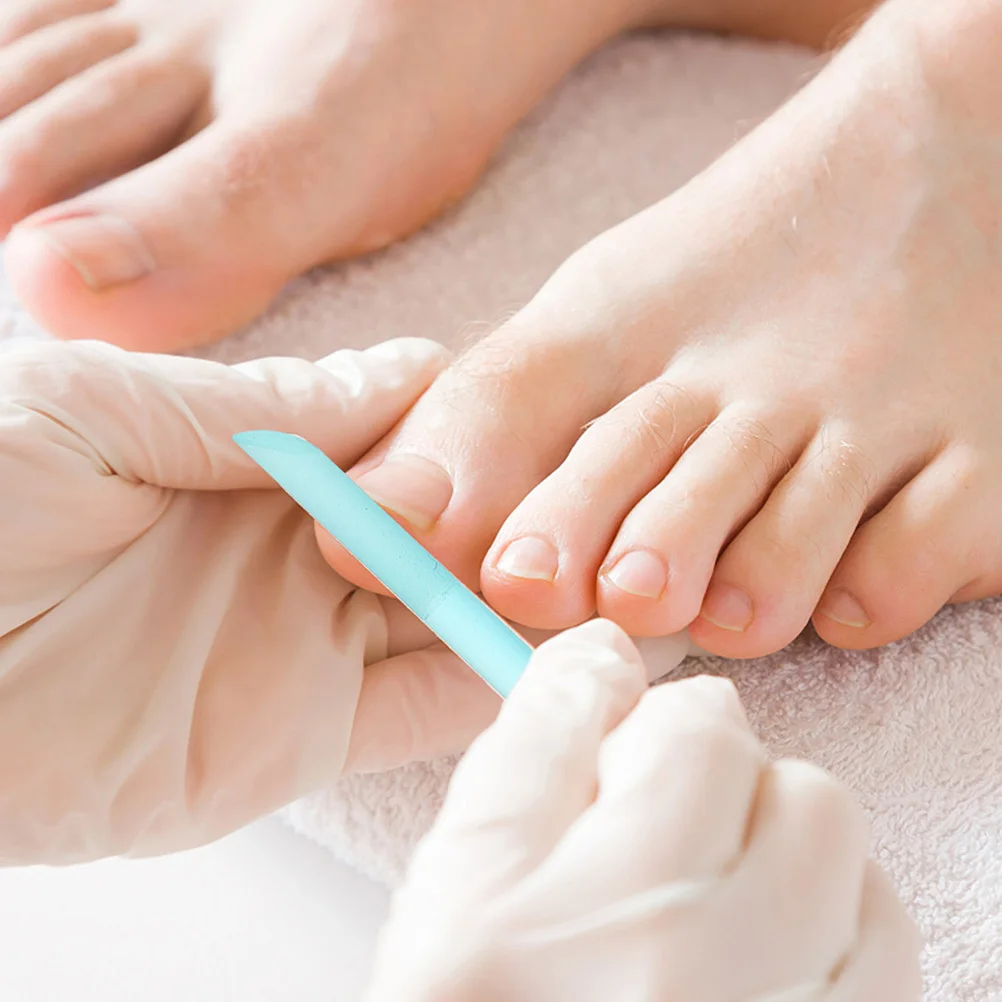 3 szt. wysokiej jakości szklanych pilników do paznokci, łatwe w użyciu do pielęgnacji paznokci po lakierowaniu i codziennych potrzeb manicure, pilnik do paznokci.