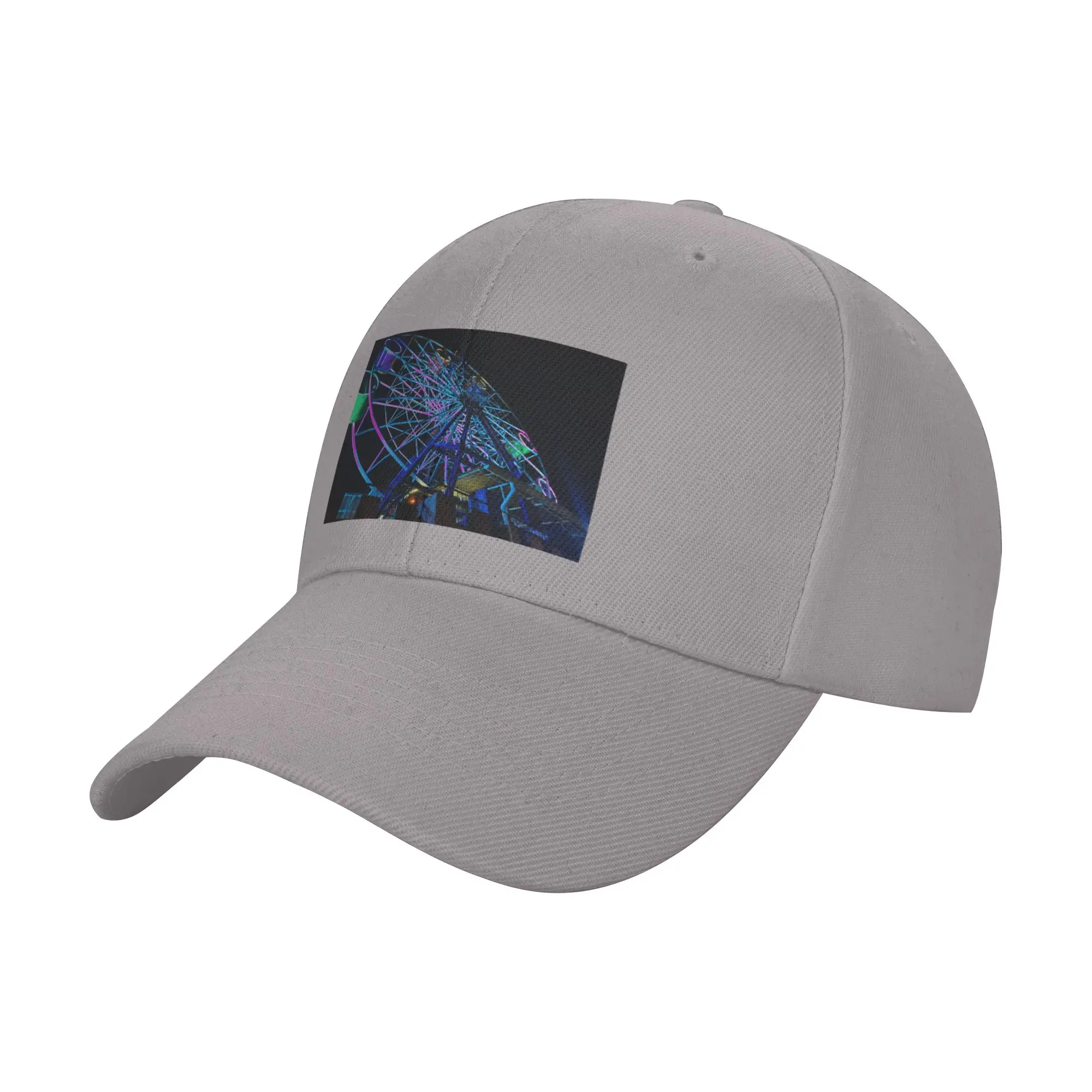 Hot Sale Rollercoaster Baseball Cap  Relaxed Fit Brand Man Caps  Beach Vacation Brand Man Caps