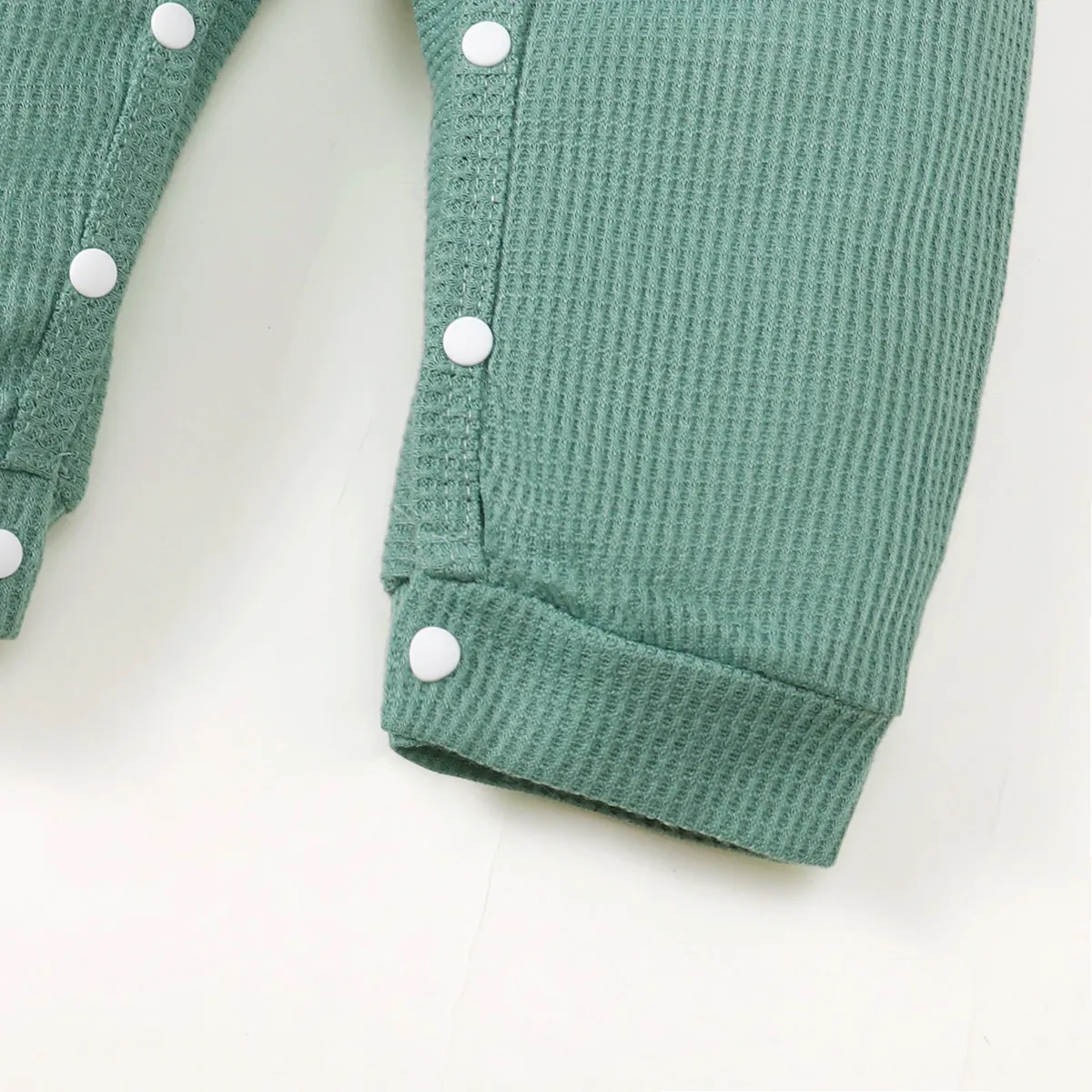 الشتاء 0-1 سنة الرضع طفل الفتيان طويلة الأكمام الهراء النسيج بذلة مع قبعة #4