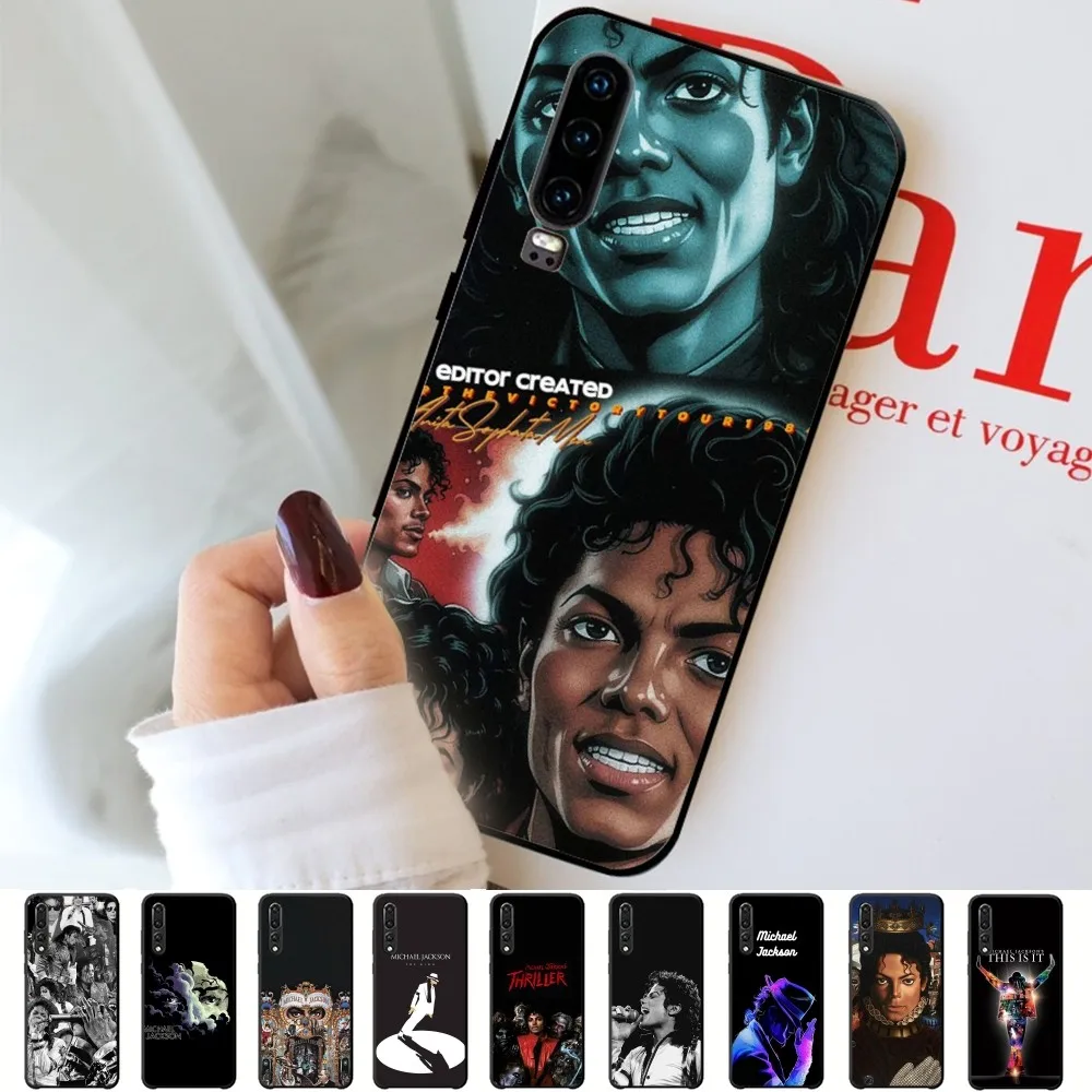 M-Michael J-JacksonS-S funda de teléfono para Huawei P 8 9 10 20 30 40 50 Pro Lite Psmart Honor 10 Lite 70 Mate 20lite