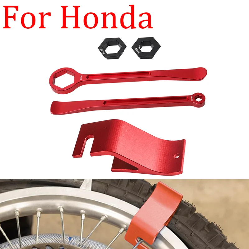 Motorcycle CNC Tire Installation Tool Tyre Lever Wrench Tool For Honda CRF250R CRF450R CRF250X CRF450X CR125R CR250R CRF 250