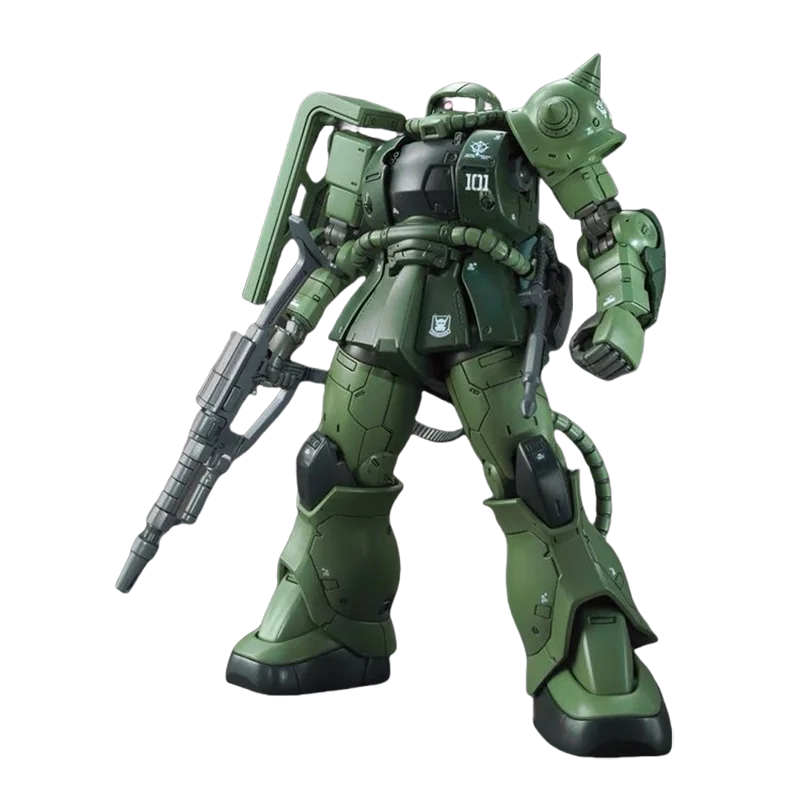 Bandai Genuine GUNDAM HG GTO 1/144 ZAKU II TYPE C-6/R6 Anime Action Figure Assembly Toys Collectible Model Decorative Toy Gifts