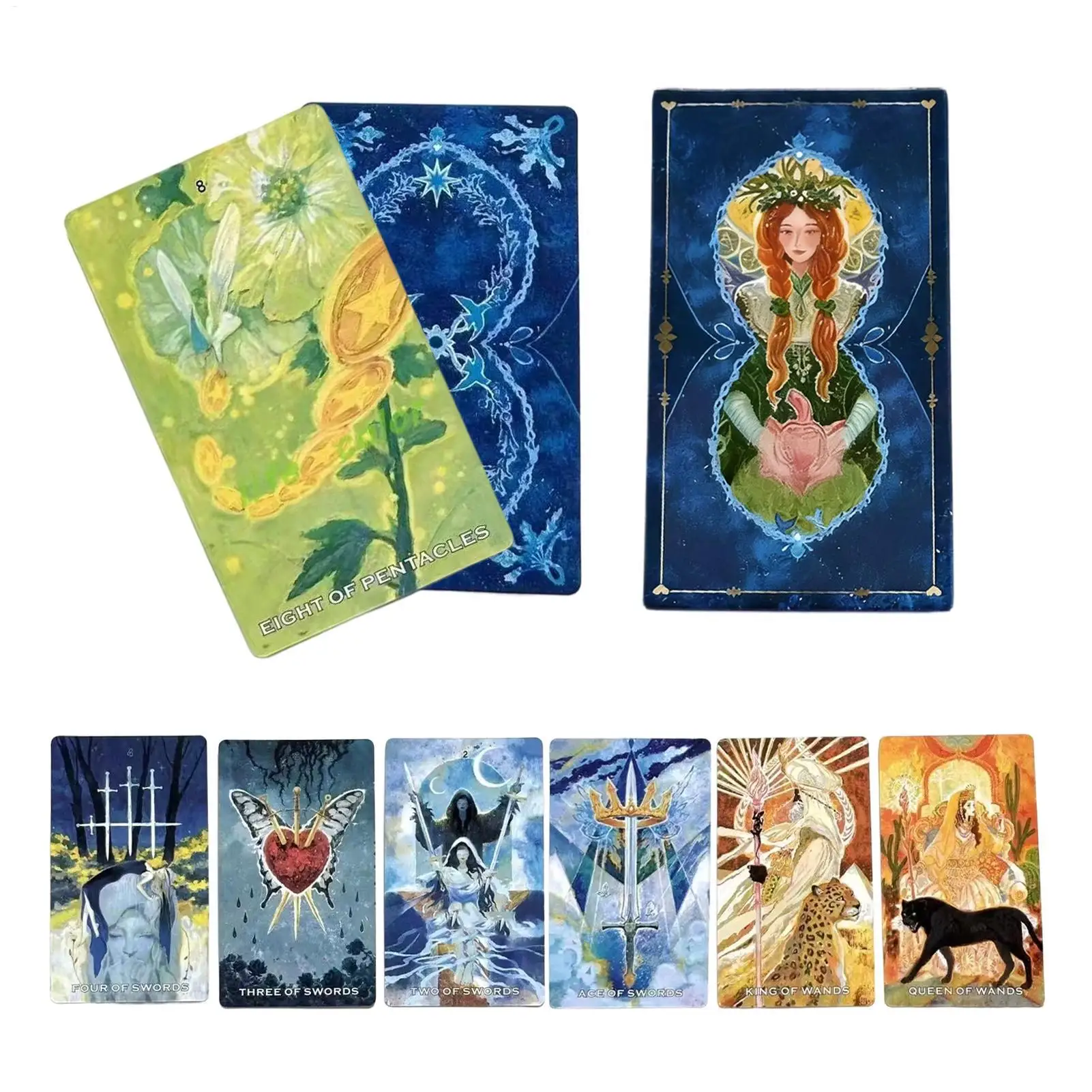 

Карты Таро в ретро-стиле для глубокого исследования, 86 карт, колода для предсказаний и принятия решений, для мужчин, женщин, друзей, путешествий и дома