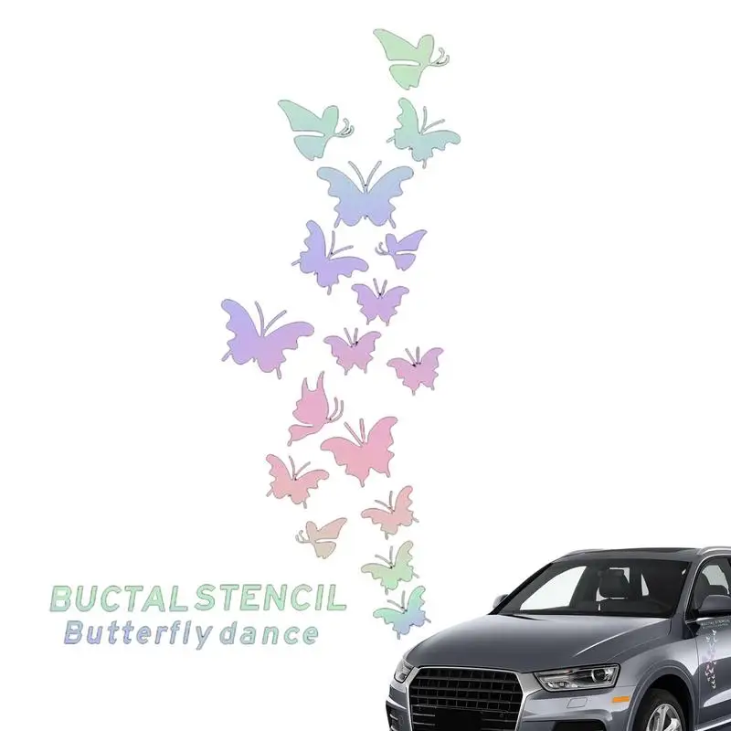 

Butterfly Wall Decals Peel And Stick Waterproof Butterfly Sticker Decals Car Interior Sticker Cute Home Wall Decal For