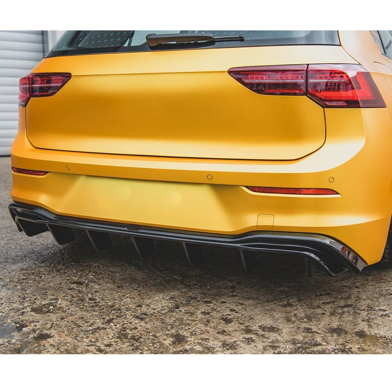 Suitable for Volkswagen Golf 8Pro Max Rear Lip Bumper spoiler diffuser body kit view 4