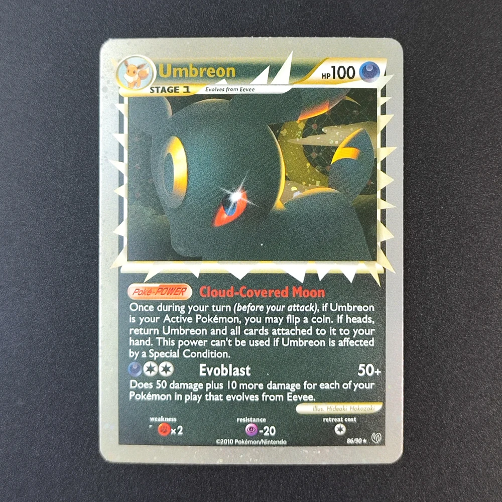 لعبة بطاقة مجموعة هواية إنجليزية انتصار Gengar Mew Prime Undaunted Umbreon Espeon Raichu Prime Hobby Collection #6