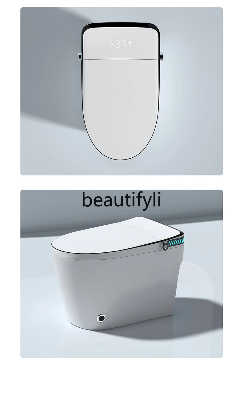 

Double knob household smart toilet fully automatic integrated instant type without water pressure limit function