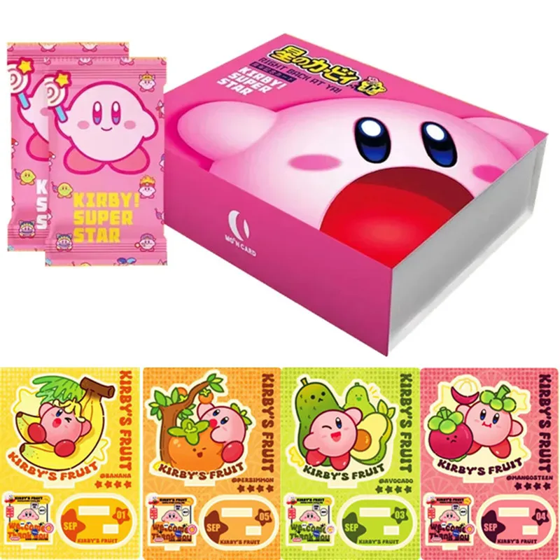 

New Anime Kirby's Wonderful Journey Series Card SSP SEP SP Rare Character Collection Card Board Game Toy Children Birthday Gift